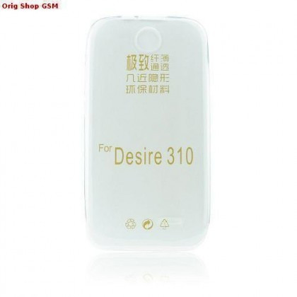 Husa Silicon Ultra Slim HTC Desire 310 Transparent