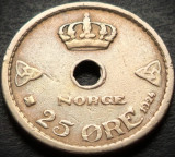 Cumpara ieftin Moneda istorica 25 ORE - NORVEGIA, anul 1924 * cod 4523, Europa