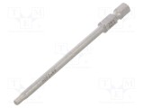 Capăt şurubelniţă imbus WERA Hex-Plus 3mm, Lungime 89mm
