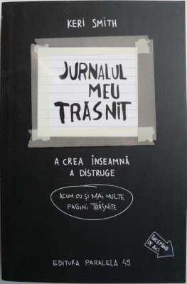 Jurnalul meu trasnit. A crea inseamna a distruge &amp;ndash; Keri Smith foto