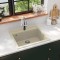 Gossi chiuveta de bucatarie din granit, bej, bazin unic