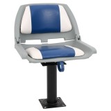 vidaXL Scaun barcă, cu piedestal pivotant la 360&deg;