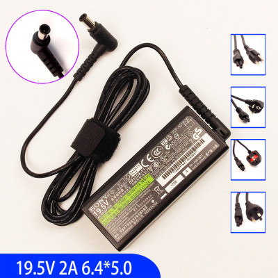 Incarcator Laptop, Sony, Vaio VGP-AC19V39, VGP-AC19V40, VGP-AC19V47, VGP-AC19V57, 40W, 19.5V, 2A, mufa 6.0x4.4mm, second hand foto