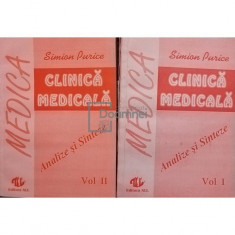 Simion Purice - Clinica medicala - Analize si sinteze, 2 vol. (editia 1993)