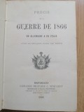 Pr&eacute;cis de la guerre de 1866 en Allemagne &amp; en Italie, 1886