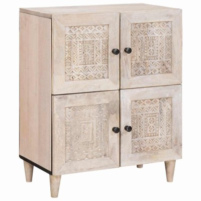 vidaXL Bufet Alb 33.5 x 60 x 75 cm 4018142 foto