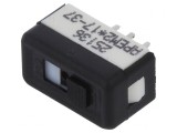 Comutator glisant 2 poziții SPDT 2A 250V ON-ON