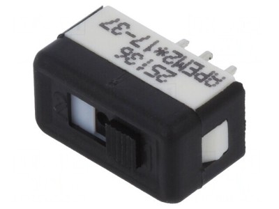 Comutator glisant 2 poziții SPDT 2A 250V ON-ON foto