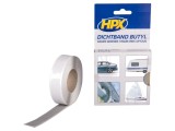 Banda Etansare HPX Gri Butilic 20mm Latime x 3m Lungime, Grosime 2mm, Rezistenta Apa, Max 90&deg;C