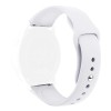 Curea silicon, compatibila Huawei Watch GT 4 41mm, telescoape Quick Release, Snow Bliss