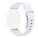 Cumpara ieftin Curea silicon, Universala 18mm, telescoape Quick Release, Snow Bliss