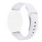 Curea silicon, compatibila Huawei Watch GT 4 41mm, telescoape Quick Release, Snow Bliss