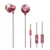 Casti audio fineblue f-01 microfon roz auriu, Flippy
