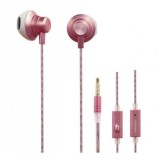 Casti Audio In-Ear Fineblue F-01 Roz Auriu cu Microfon, Jack 3.5mm, Stereo, Universal