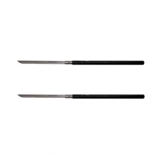 Pachet doua sabii de vanatoare, Shaolin Master, model baston, 87 cm, negru, teaca inclusa