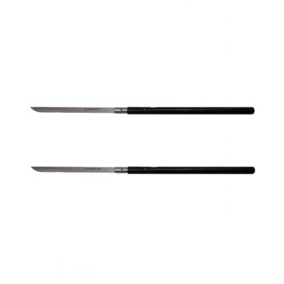 Pachet doua sabii de vanatoare, Shaolin Master, model baston, 87 cm, negru, teaca inclusa foto