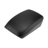 Clapeta cotiera cu buton Audi Q5 2008-, Culoare : Negru, Material : Piele ecologica, 8R0864207A
