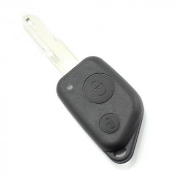 Citroen / Peugeot - Carcasa cheie 2 butoane fara suport de baterie foto