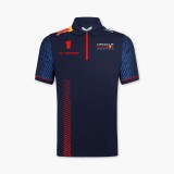 Red Bull Racing tricou polo Max Verstappen official navy F1 Team 2023 - XL
