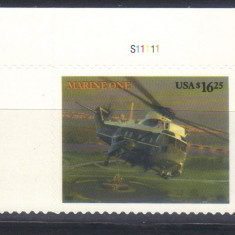 SUA 2007, Aviatie, Marine ONE, serie neuzata, MNH