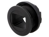 Carcasa neagră 22mm IP20 -25&divide;70&deg;C