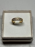 INEL AUR 18K + 7 Diamante X 0.06 = 0.42ct - VVS - G - Tip Verigheta !, 46 - 56, Galben