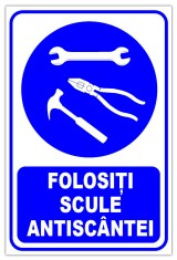 Indicator Folositi scule antiscantei foto