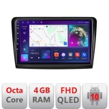 Navigatie Skoda Superb 2 B-SUPERB2 Android Ecran QLED octa core 4+64 carplay android auto KIT-SUPERB2+EDT-E310V3