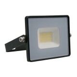 Reflector Led Smd 20w 4000k Ip65 - Negru, Oem