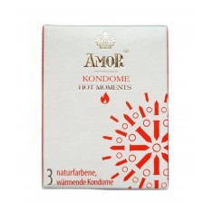 3 Prezervative Amor Hot Moments, Efect de Incalzire