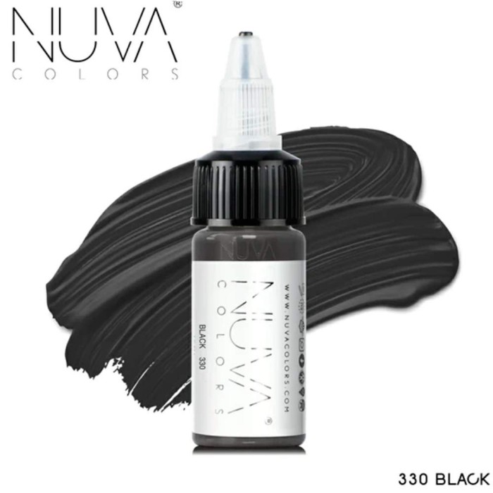 Tus Micropigmentare - NUVA Colors &ndash; 15ml - 330 Black