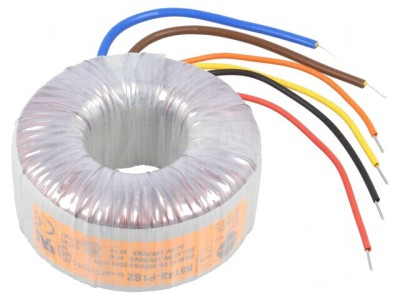 Transformator toroidal 120VA 230V 18V 3,333A foto