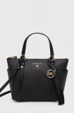 MICHAEL Michael Kors poseta de piele culoarea negru