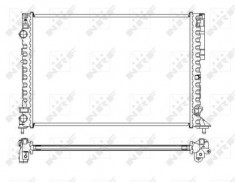 Radiator apa racire motor RENAULT ESPACE III, LAGUNA I 1.6-2.0 intre 1993-2002 foto