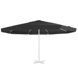 P&acirc;nză de schimb umbrelă de soare de exterior negru 515 cm