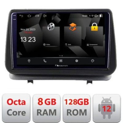 Navigatie Renault Clio 3 2005-2013 5960Pro-Clio3 Android Octa Core Qualcomm 2K Qled 8+128 DTS DSP 360 4G Optical CarStore Technology foto
