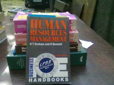 Human resources management - H.T. Graham (managementul resurselor umane) foto