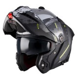 Cumpara ieftin Casca modulabila (flip-up) Axxis GhostFighter SV D29 B2 gri mat (ochelari soare integrati) Pinlock Ready &ndash; tip viziera: MT-V-36 - Gri mat, XS (53/54cm
