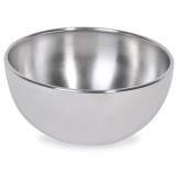 Bol de bucatarie din metal, argintiu, AKS342, 500 ml