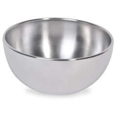 Bol de bucatarie din metal, argintiu, AKS342, 500 ml foto