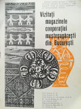 1969 Reclama Magazinele Cooperatiei Mestesugaresti 24 x 17 cm comunism Bucuresti