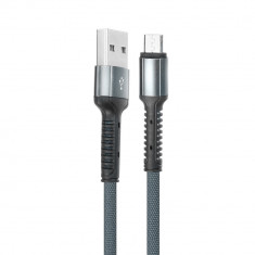 Cablu Date & Incarcare Fast Charge MicroUSB (Negru) LDNIO LS63