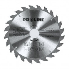 Disc circular pentru lemn Proline, dinti vidia, 210 mm/24 D foto