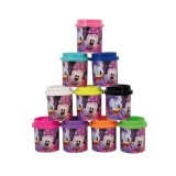 Set Plastilina 10 bucati, Minnie Mouse, 10 culori diferite, ATU-087023, Oem