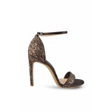 Sandale Mihai Albu din piele Bronze Glitter