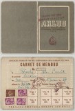 Romania, ARLUS, Carnet de membru, Bcuresti, 1950