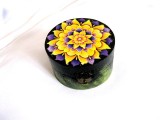 Cutie din lemn cu mandala 51132