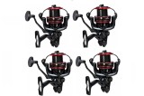 Set 4 mulinete EastShark S CARP 9000 6+1Rulmenti si baitrunner /tambur long cast