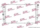 Radiator Opel Calibra 90-97, Vectra A 88-95, motor: 2.0, 617x365x34, SRLine, Aluminiu/ Plastic brazat, 1300107; 1300133