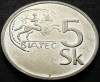Moneda 5 COROANE (Korun) - SLOVACIA, anul 1994 * cod 212 A, Europa